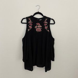 CHARMING CHARLIE Women's Open-Shoulder Blouse